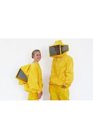 Beekeeper jacket with square veil Lega